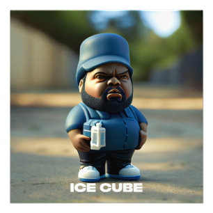 ICE CUBE Portrait Fun Art  Photo Print