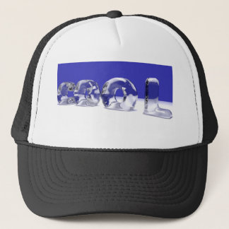 ICE CUBE TEXT TRUCKER HAT