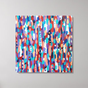 Ice Dance Abstract Canvas Print