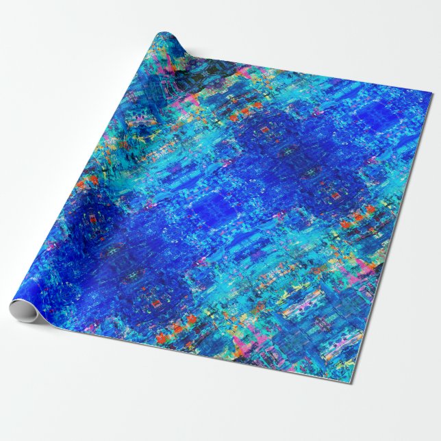 Ice Dance Wrapping Paper (Unrolled)