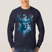 Ice Demon Watercolor Long Sleeve