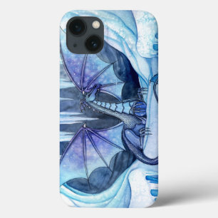 Ice Dragon Mystical Fantasy Art Artwork Dragons iPhone 13 Case