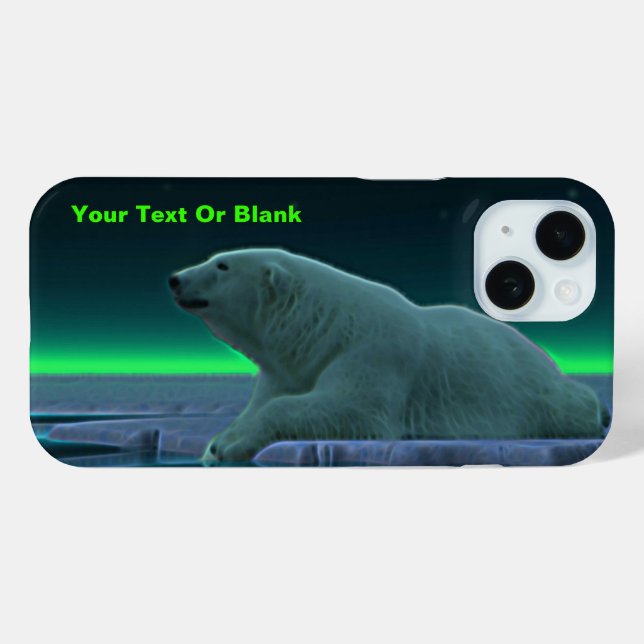 Ice Edge Polar Bear Case-Mate iPhone Case (Back (Horizontal))