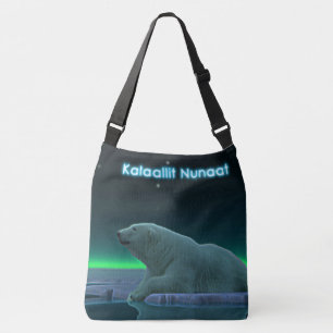 Ice Edge Polar Bear - Greenland Crossbody Bag