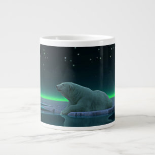 Ice Edge Polar Bear Large Coffee Mug