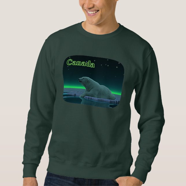 Ice Edge Polar Bear Sweatshirt (Front)
