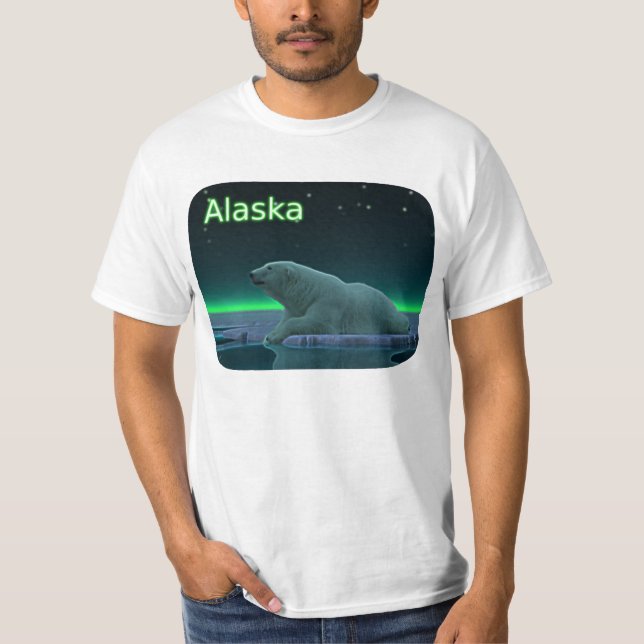 Ice Edge Polar Bear T-Shirt (Front)