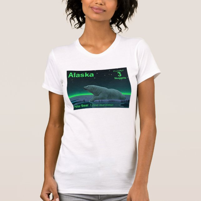Ice Edge Polar Bear T-Shirt (Front)