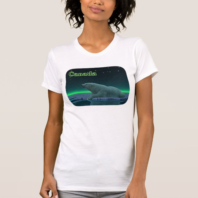 Ice Edge Polar Bear T-Shirt (Front)
