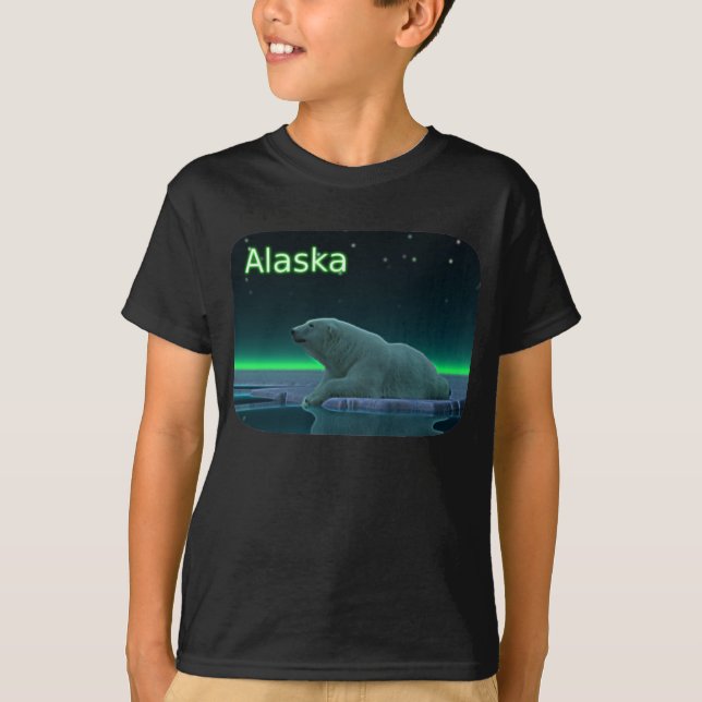 Ice Edge Polar Bear T-Shirt (Front)