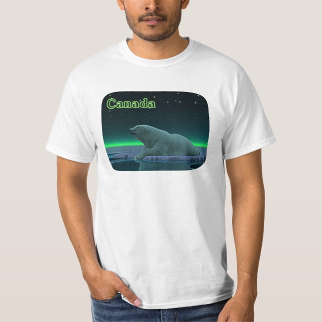 Ice Edge Polar Bear T-Shirt (Front)