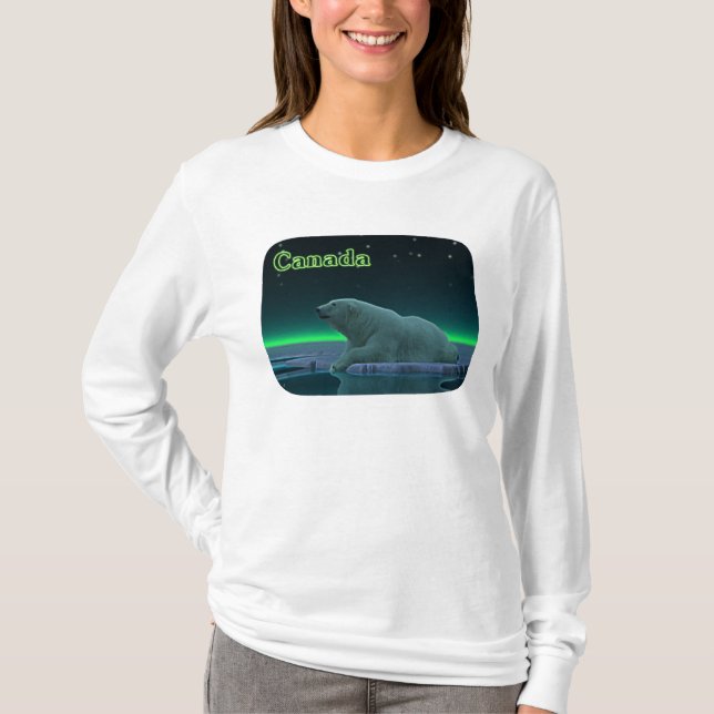Ice Edge Polar Bear T-Shirt (Front)