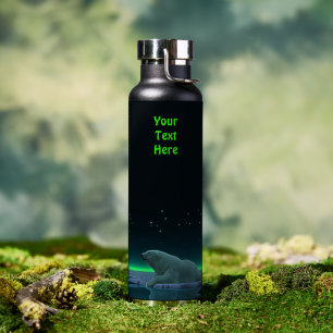 Ice Edge Polar Bear Water Bottle