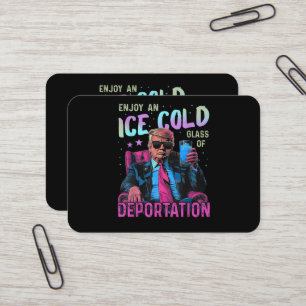 ICE Enjoy an Ice Cold Business Card