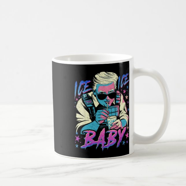 Ice Enjoy An Ice Cold Gl Of Deportation 2  Coffee Mug (Right)