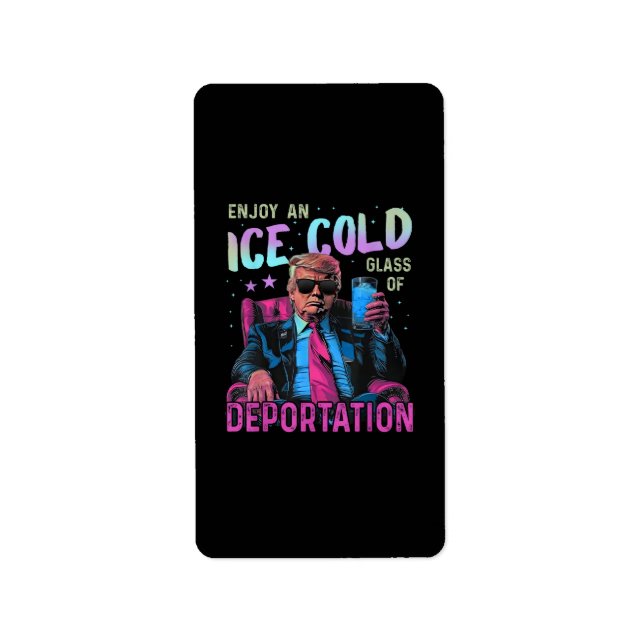 ICE Enjoy an Ice Cold Label (Front)