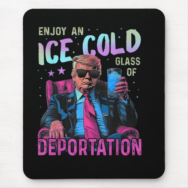 ICE Enjoy an Ice Cold Mouse Pad (Front)