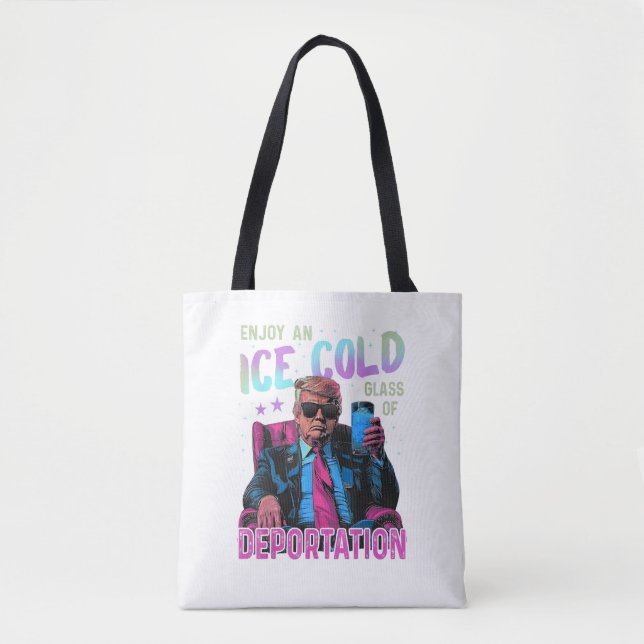 ICE Enjoy an Ice Cold Tote Bag (Front)
