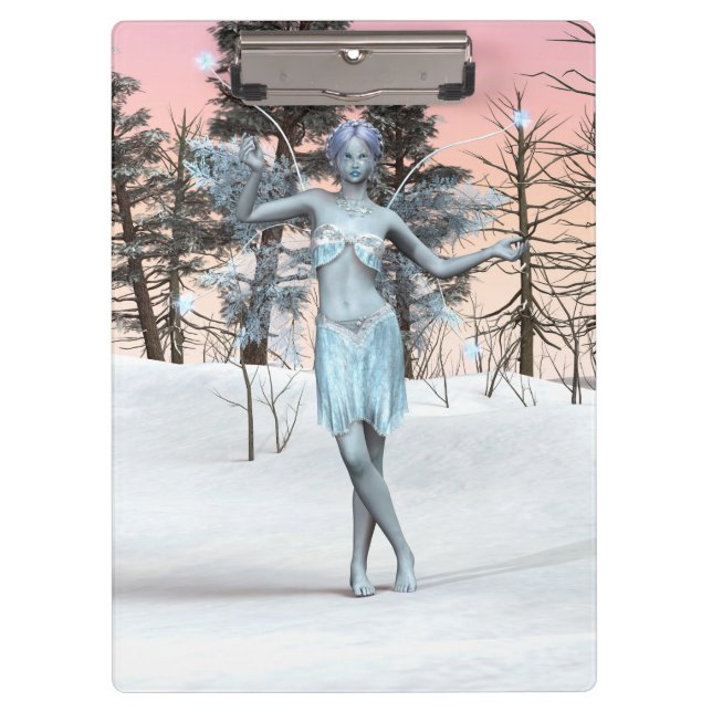 Ice Fairy Clipboard (Front)