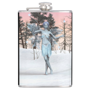 Ice Fairy Hip Flask