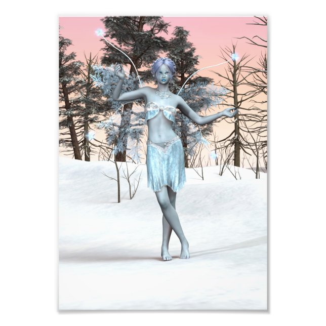 Ice Fairy Photo Print (Front)