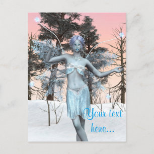 Ice Fairy Postcard