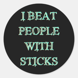 Ice Field Hockey Lacrosse - Kids Girl Clothes And Classic Round Sticker