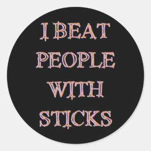 Ice Field Hockey Lacrosse - Kids Girl Clothes And Classic Round Sticker