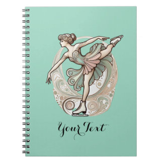 Ice Figure Patinage Carnet de la spirale