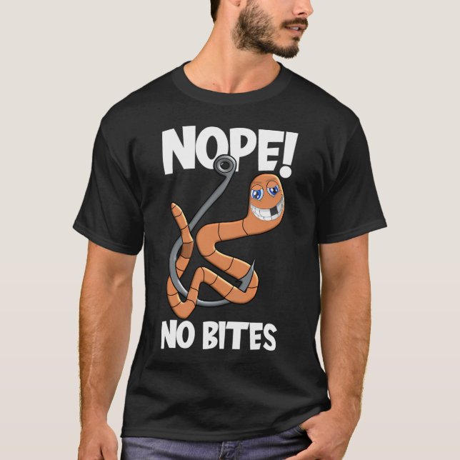 Ice fishing fishing saying funny T-Shirt (Front)