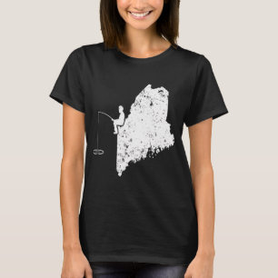 Ice Fishing Is Calling ME Bass Fishing Humour T-Shirt