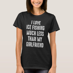 Ice Fishing Lucky Fisherman 7 T-Shirt