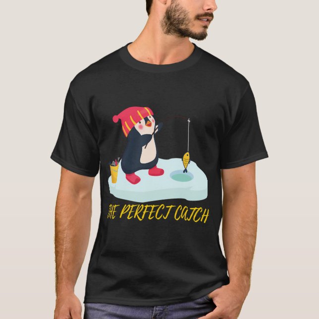 Ice Fishing T-Shirt (Front)