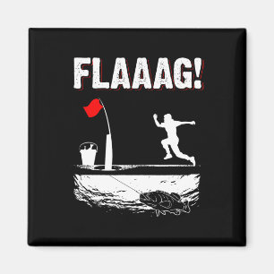 Ice Fishing Tip Up Flag Run For Ice Fishing Flag M Magnet