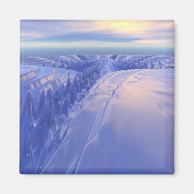 Ice Fissure Magnet (Front)
