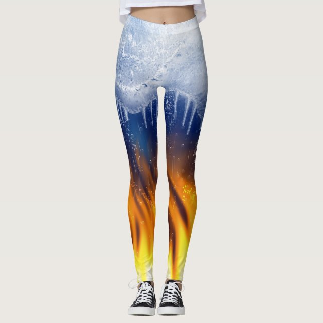 Ice & Flame Leggings (Front)