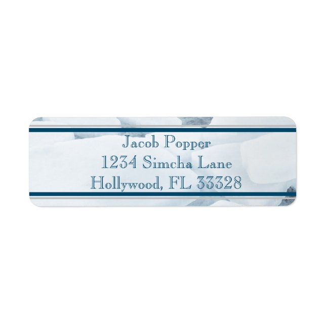Ice Floe Return Address Labels (Front)