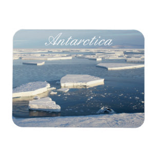 Ice Floes at McMurdo Sound, Antarctica Magnet