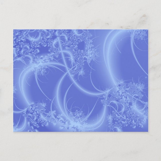 Ice Fractal Postcard (Front)