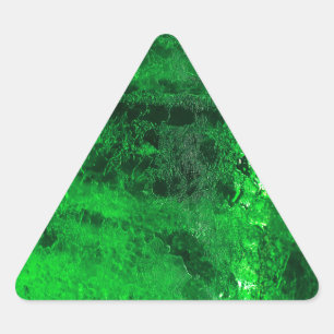 Ice - Glacial - Beautiful! Triangle Sticker
