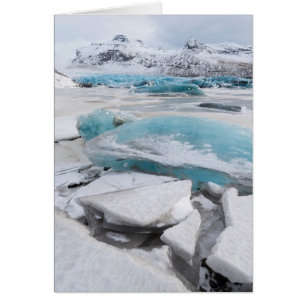 Ice Glacial Formations In Winter