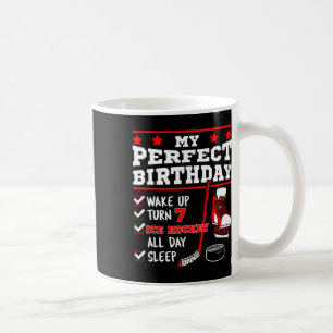 Ice Hockey 7th Perfect Birthday Party Player Sport Coffee Mug