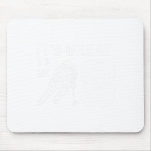 Ice Hockey Birthday 8 Years Old Boys Girls Mouse Pad