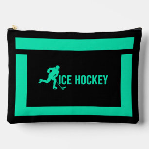 Ice Hockey Birthday Gift, Ice Hockey Player Girl,  Accessory Pouch