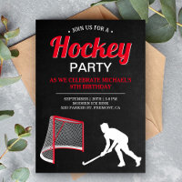 Ice Hockey Birthday Party