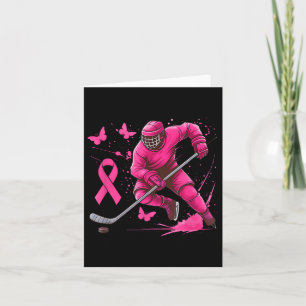 Ice Hockey Breast Cancer Awareness Player Pink Spl Card