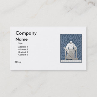 Ice Hockey Business Card