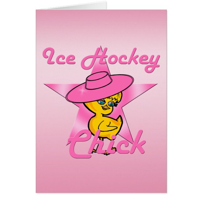 Ice Hockey Chick #8 (Front)