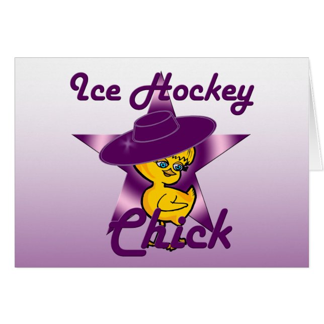 Ice Hockey Chick #9 (Front Horizontal)