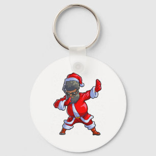 Ice Hockey Christmas Shirt Men Boys Ice Hockey San Keychain